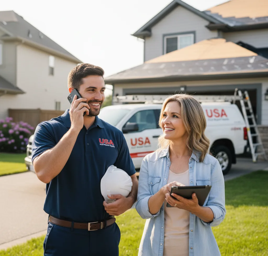 USA Roof Repair Experts customer support in Olive Hill